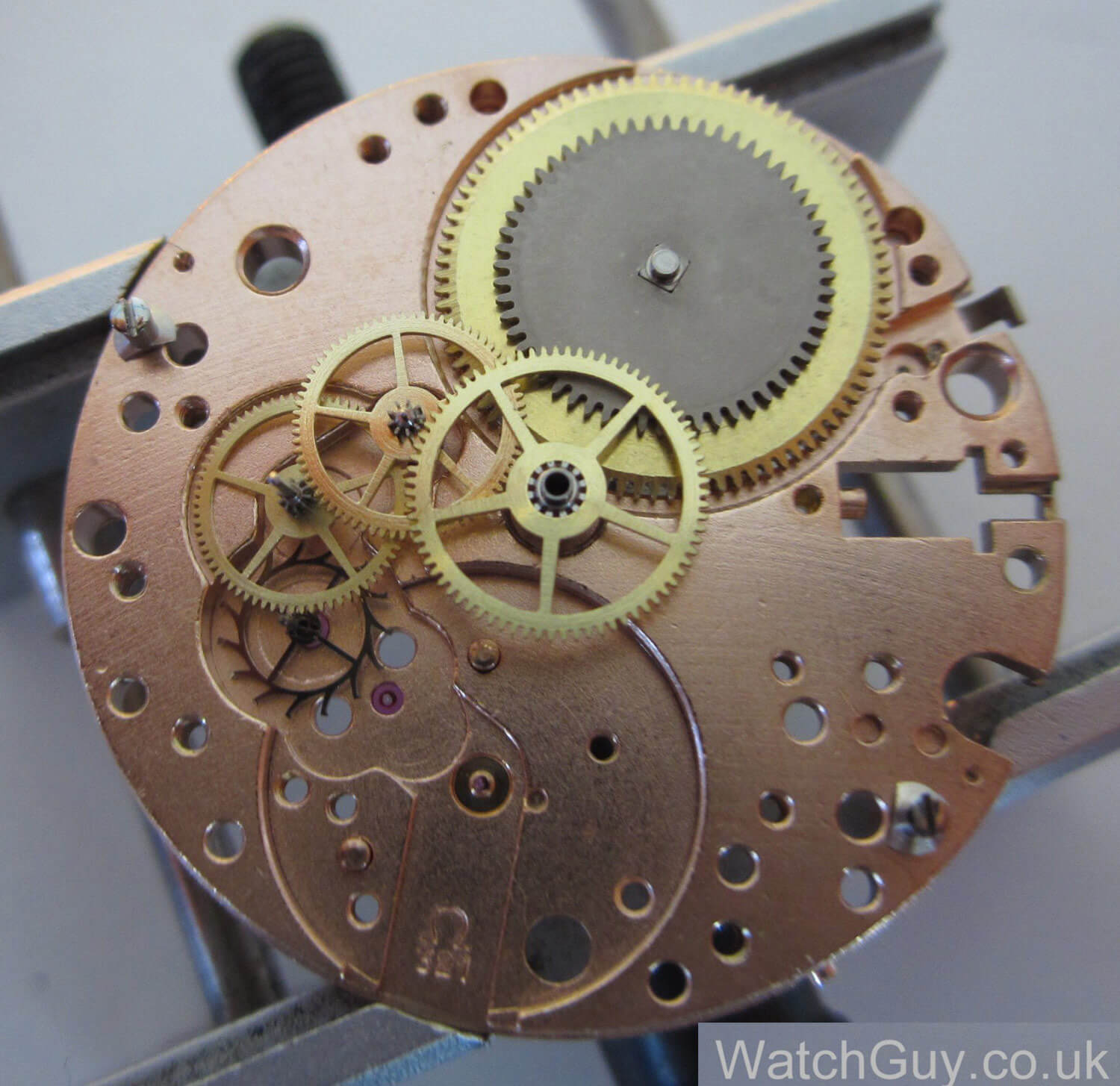 Omega Caliber 321 partially assembled photo courtesy WatchGuy.co.uk)