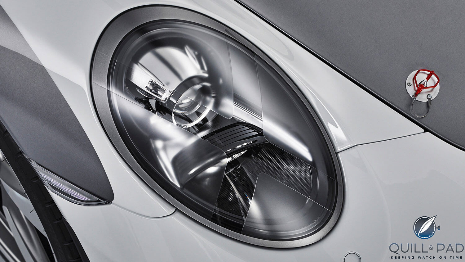 Headlight of the Porsche 911 Speedster Concept car