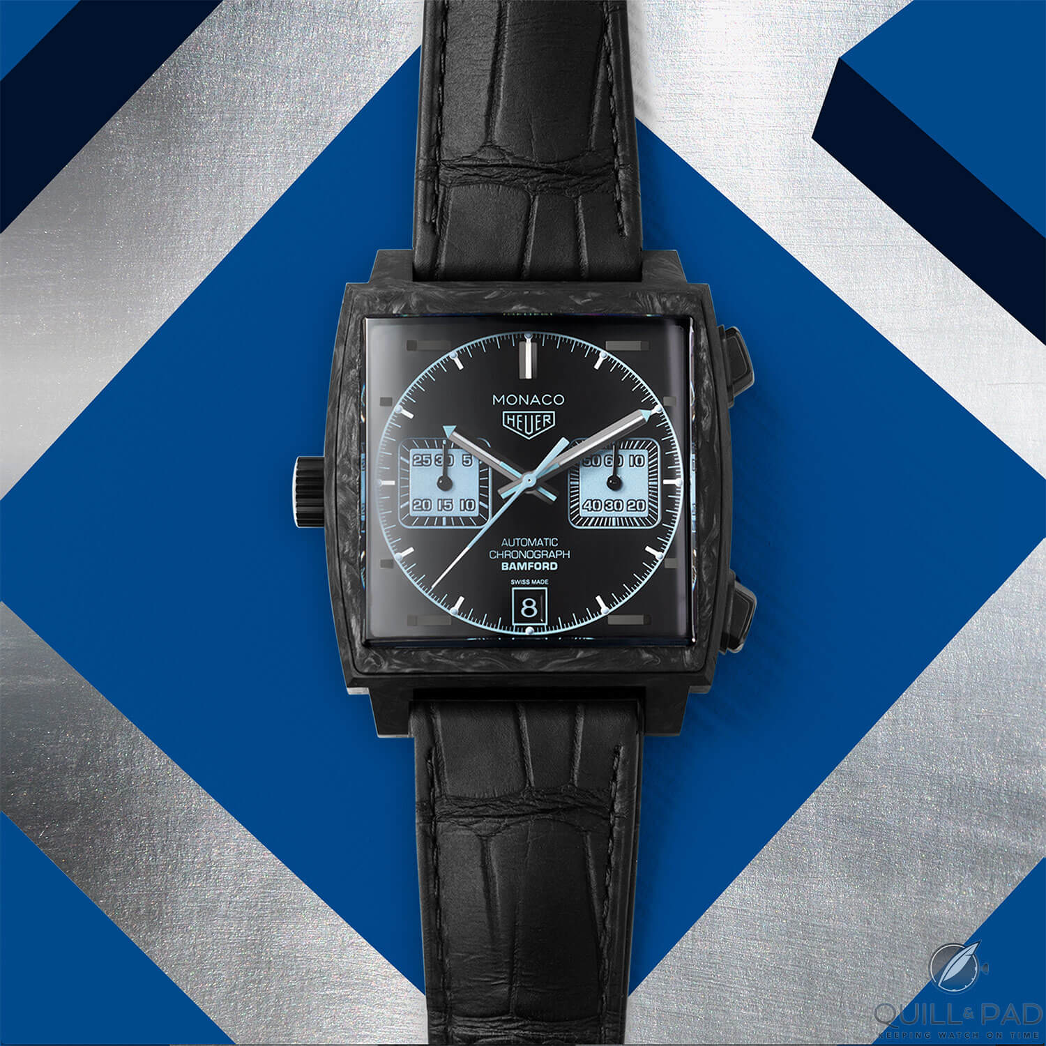TAG Heuer Monaco Chronograph Forged Carbon Bamford Edition