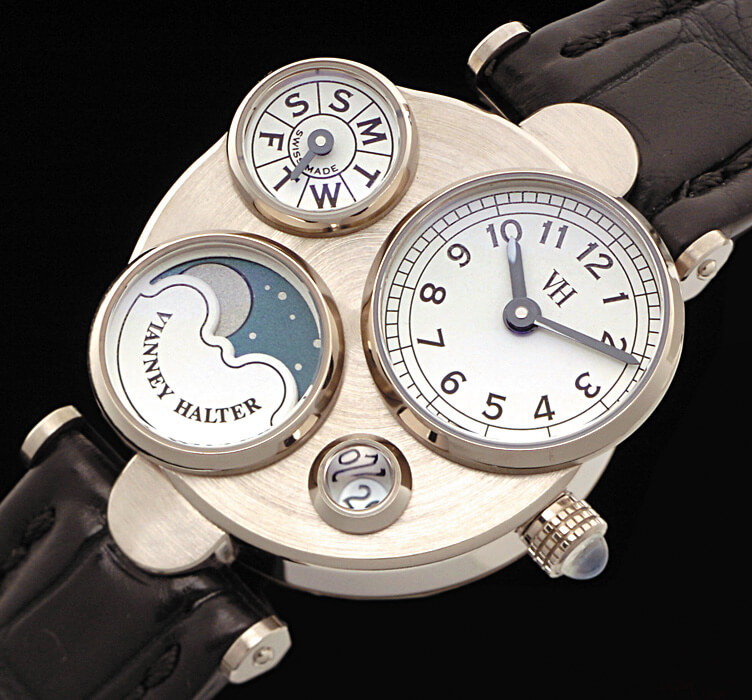 Object of desire: Contemporaine Phase de Lune/Jour by Vianney Halter (photo courtesy Horlogerie-Suisse.com)
