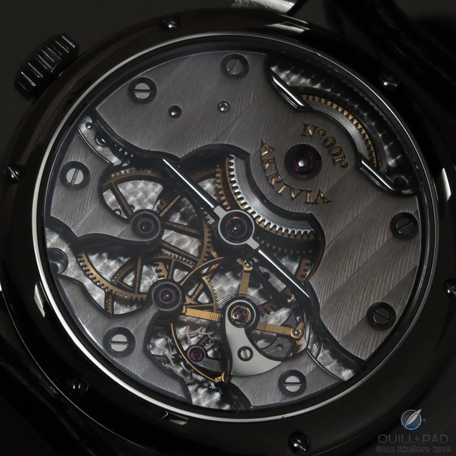 Akrivia Caliber RR-01powers the Rexhep Rexhepi Chronometer by