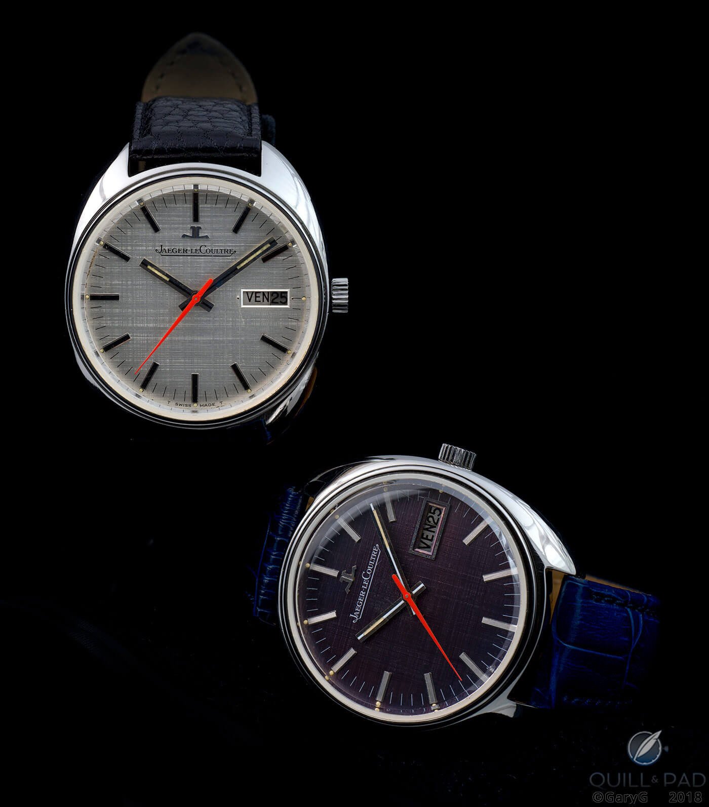 Two prototype Caliber 906 watches from Jaeger-LeCoultre