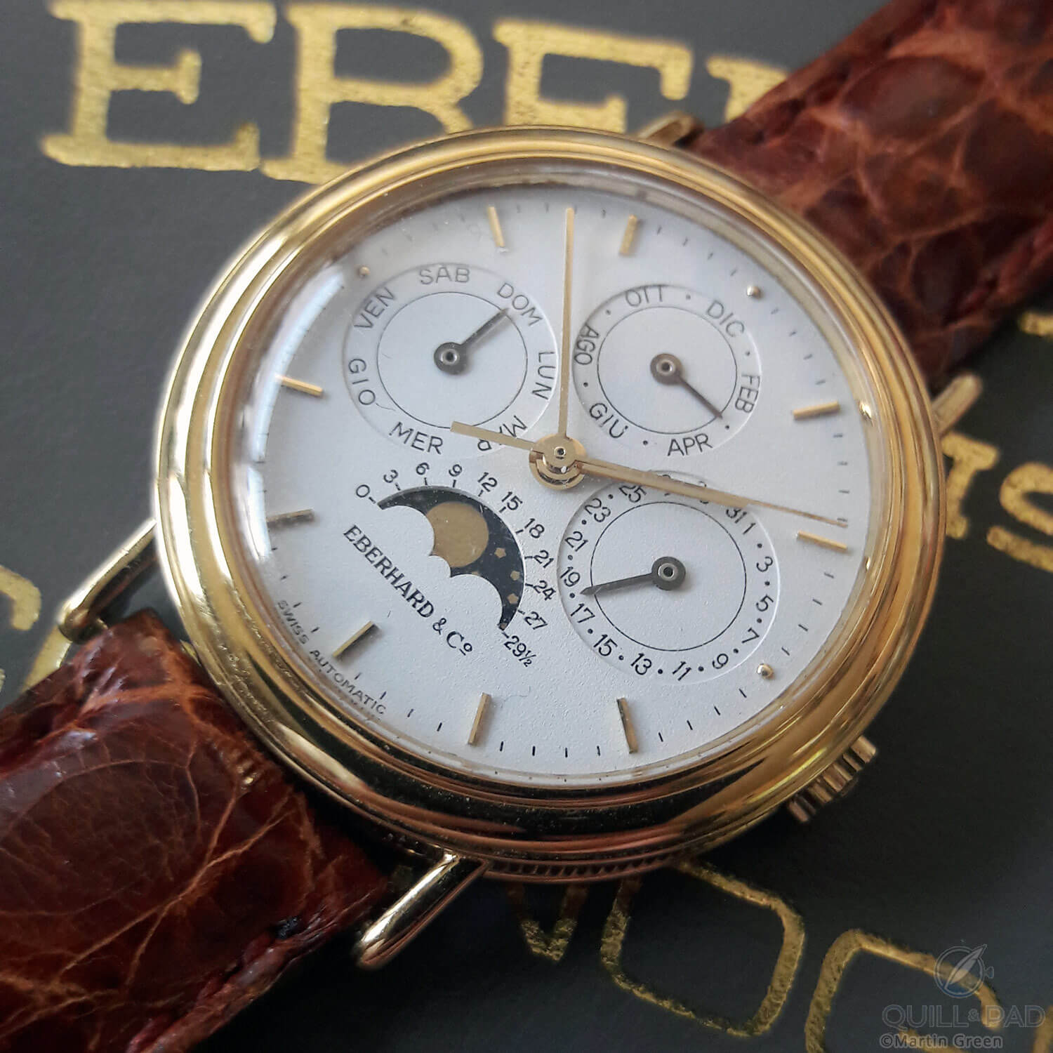 Vintage Eberhard & Co. Les Quantiemes
