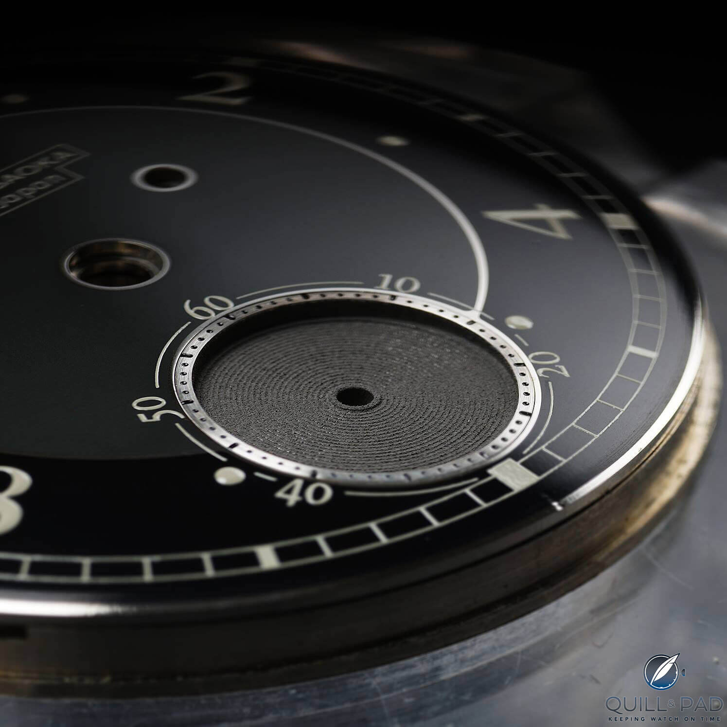 Dome-o arigato: domed surface of the Tsunami dial (photo courtesy Hajime Asaoka)