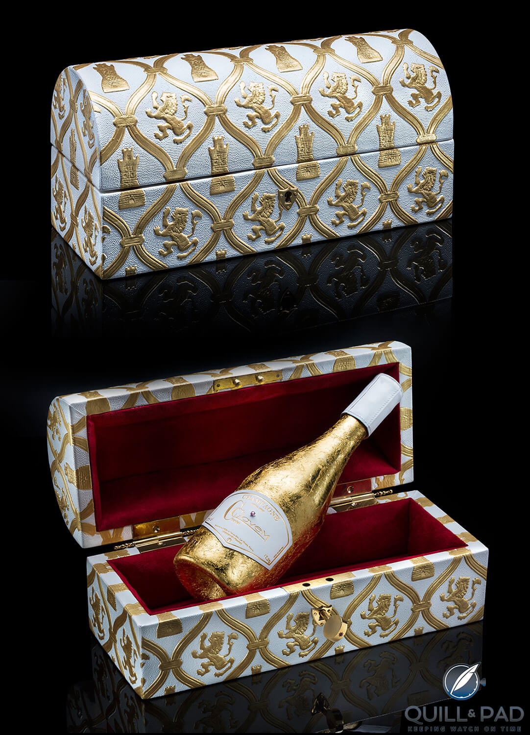 Fit for royalty: Charles Clavem champagne