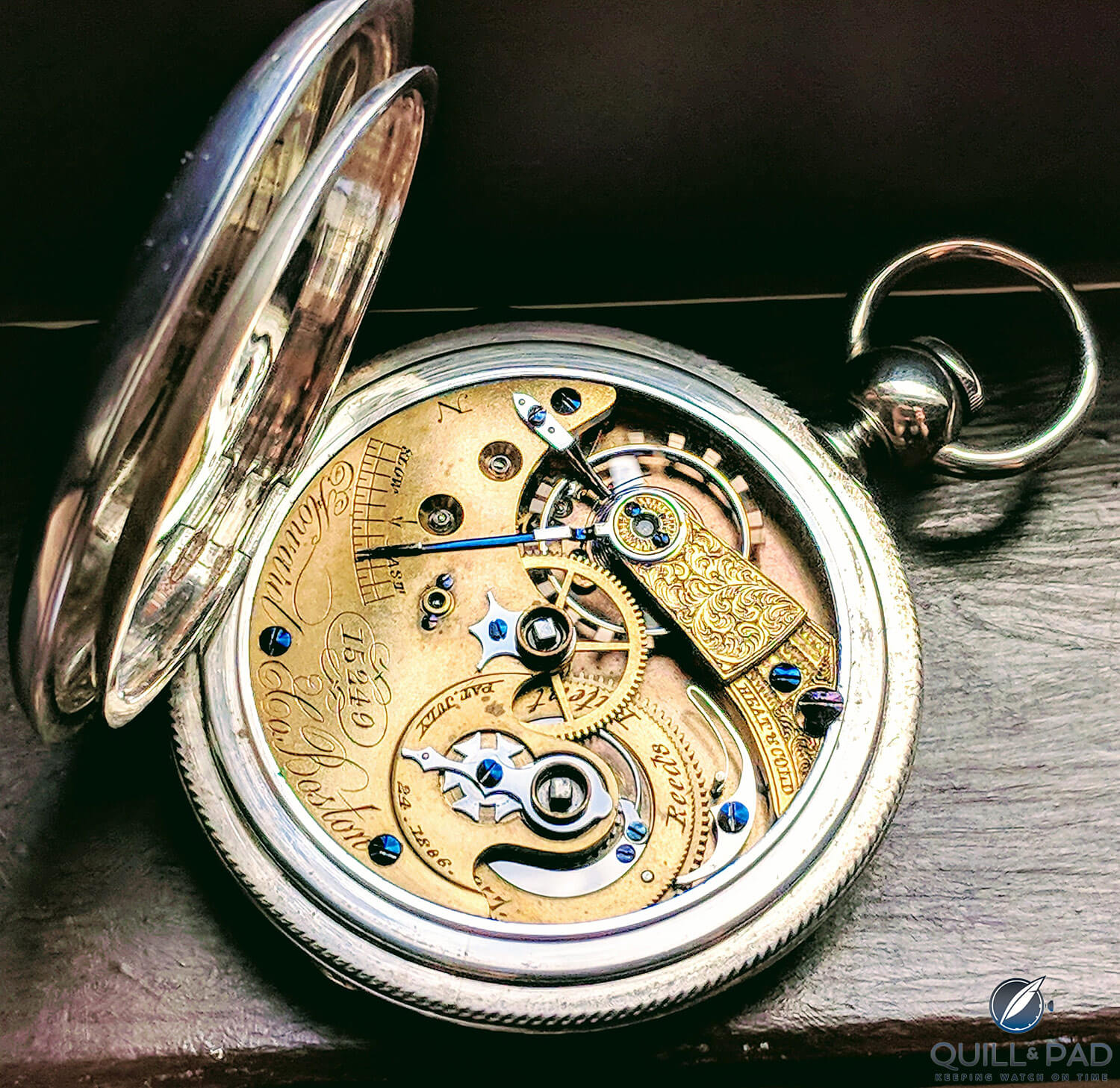 E. Howard and Co pocket watch (photo courtesy Derek Weinberg)