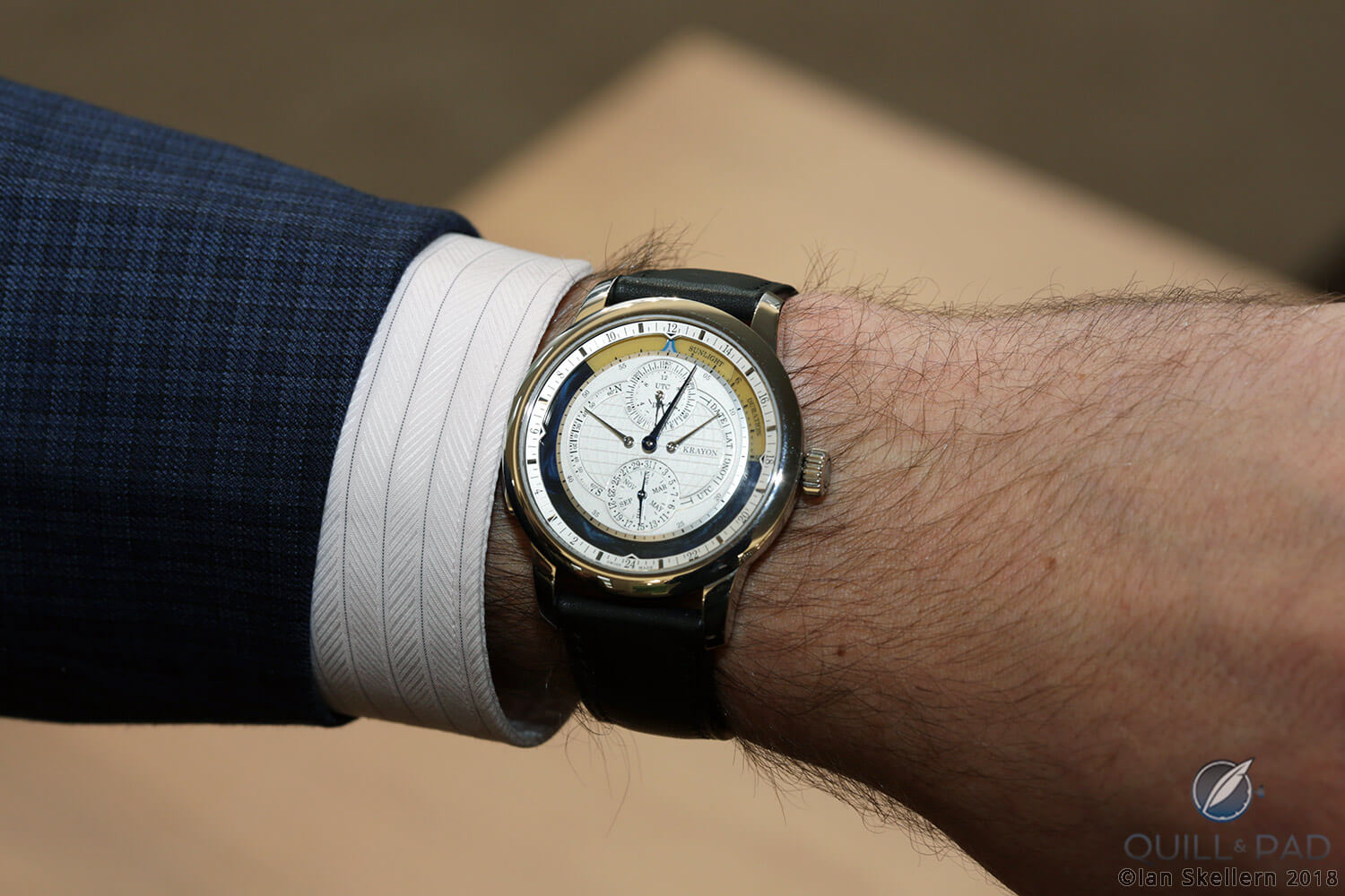 Krayon Everywhere on the wrist