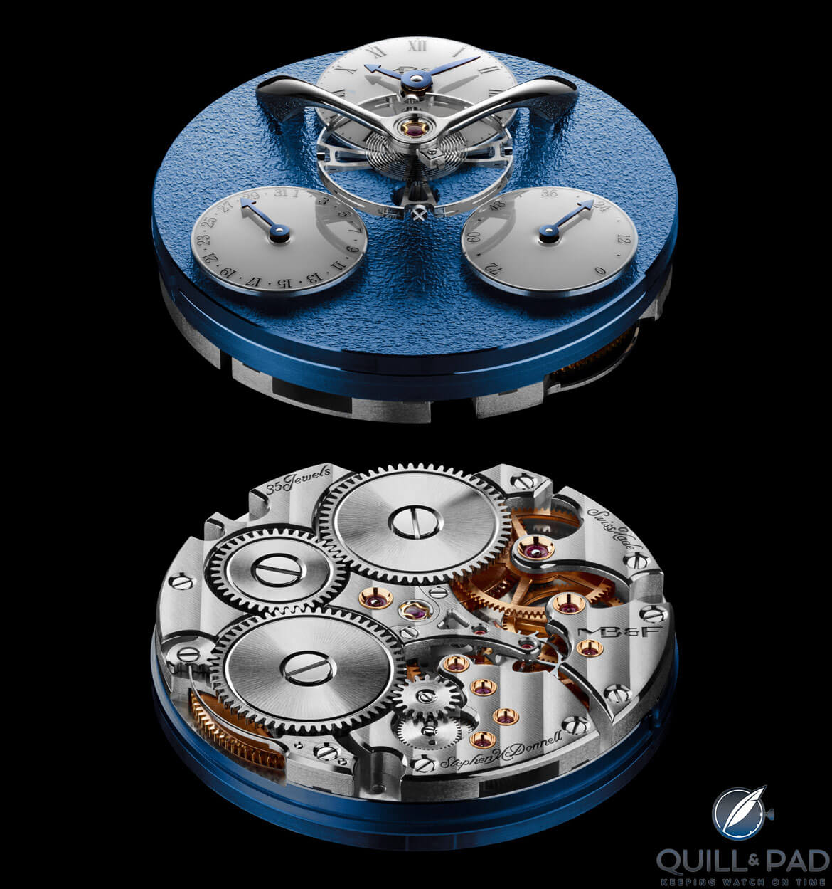 MB&F Legacy Machine Split movement