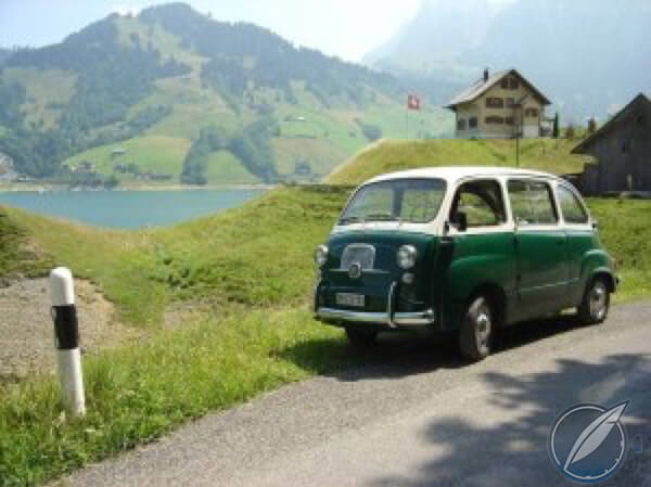 Paul Gerber's restored 1950's Fiat 600 Multipla 