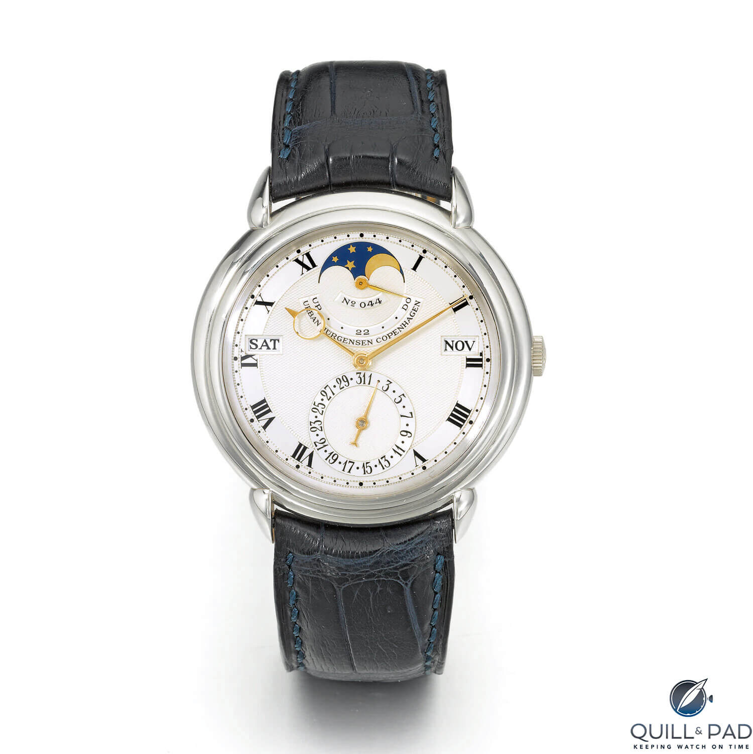 Urban Jürgensen Reference 3 Perpetual Calendar owned by Robin Williams in Sothebys' auction October 2018