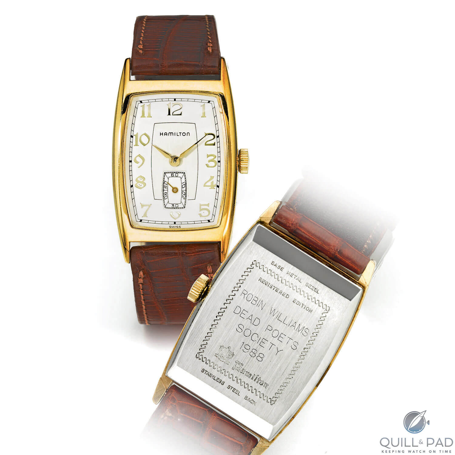 Hamilton watch owned by Robin Williams in Sotheby's October 2018 auction