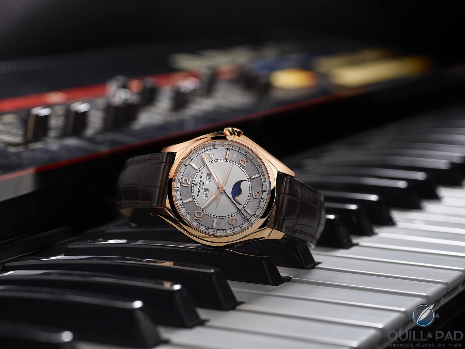Vacheron Constantin FiftySix Complete Calendar in red gold