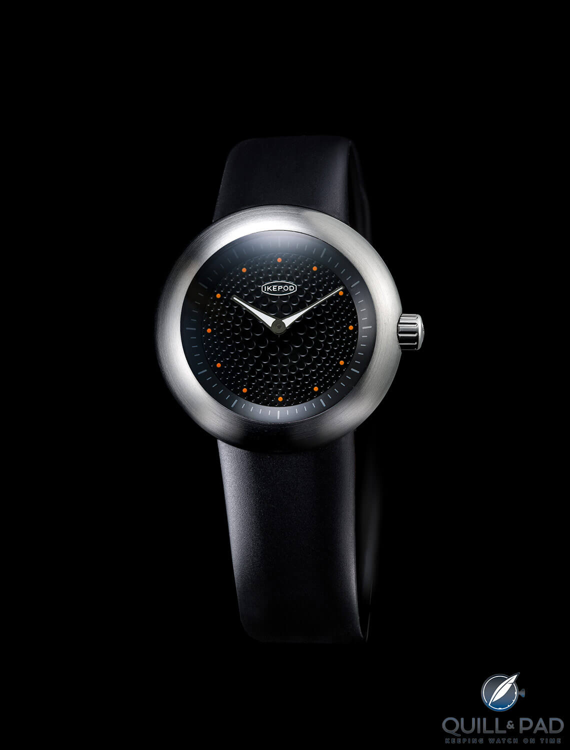 Ikepod chronograph with black dial