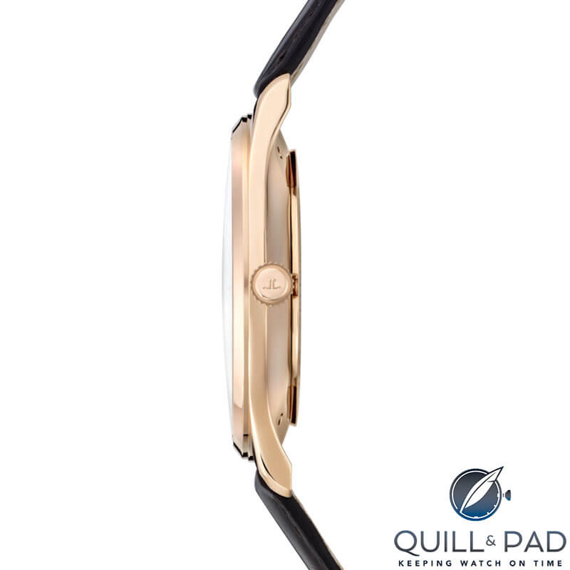 Jaeger-LeCoultre Master Ultra Thin Small Second side on