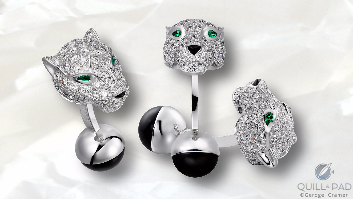 Cartier diamond Panther set