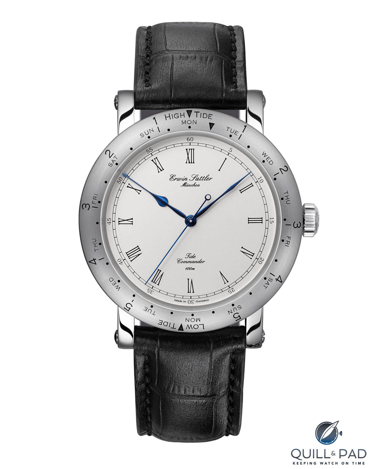 Erwin Sattler Tide Commander wristwatch