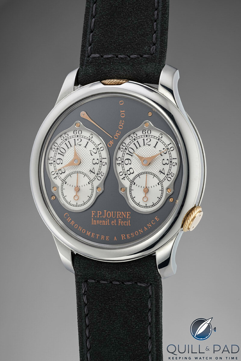 F.P. Journe Chronomètre à Resonance Tokyo Boutique Edition (photo courtesy Phillips auctions)