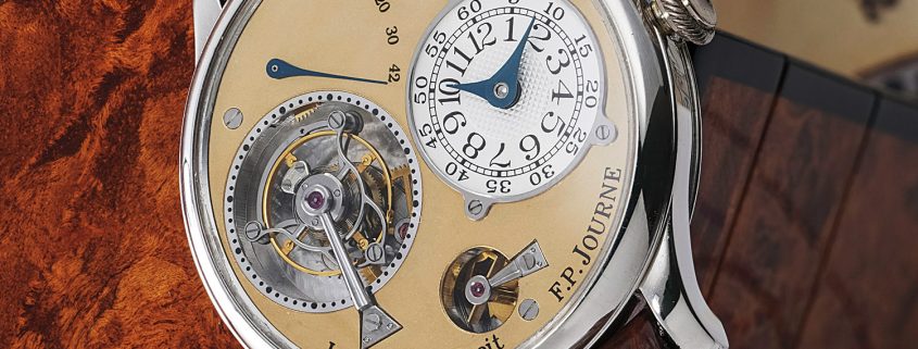 F.P. Journe Tourbillon Souverain Souscription (photo courtesy Phillips auctions)