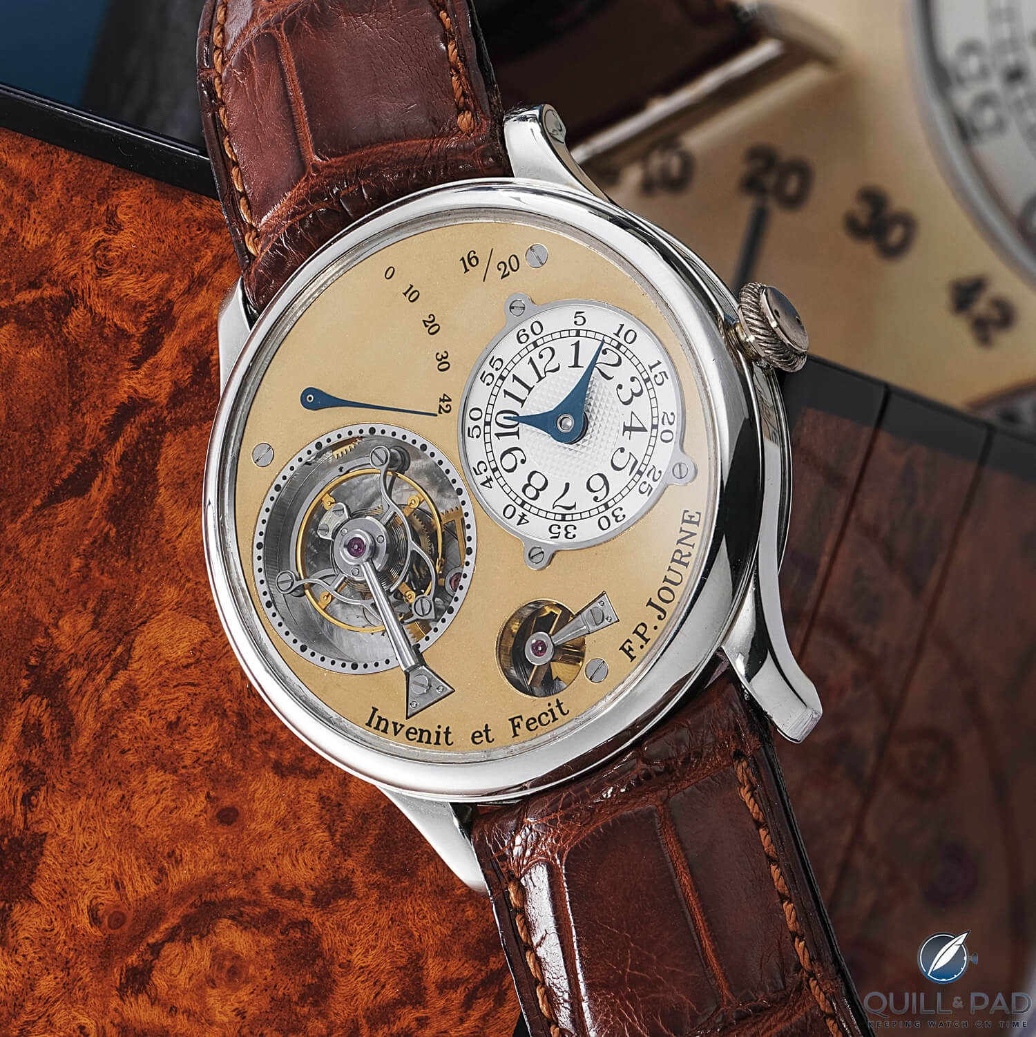 F.P. Journe Tourbillon Souverain Souscription (photo courtesy Phillips auctions)
