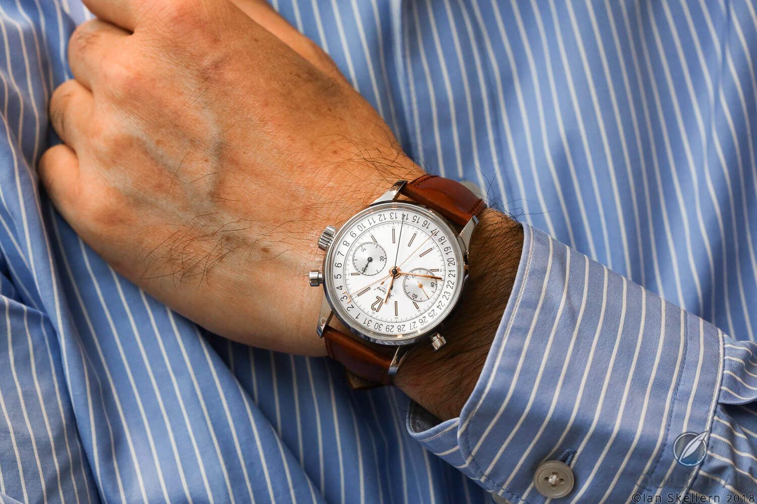 Habring2 Doppel-Felix on the wrist of Richard Habring