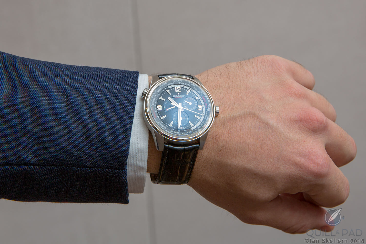 Jaeger-LeCoultre Polaris Geographic on the wrist
