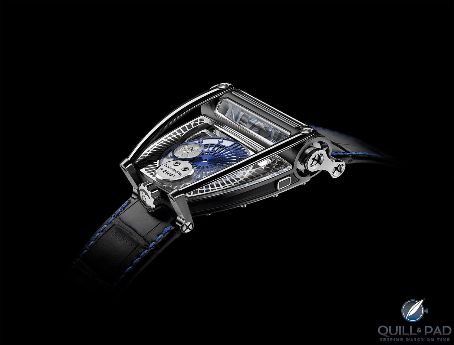 MoonMachine 2 in titanium by MB&F with Stepan Sarpaneva