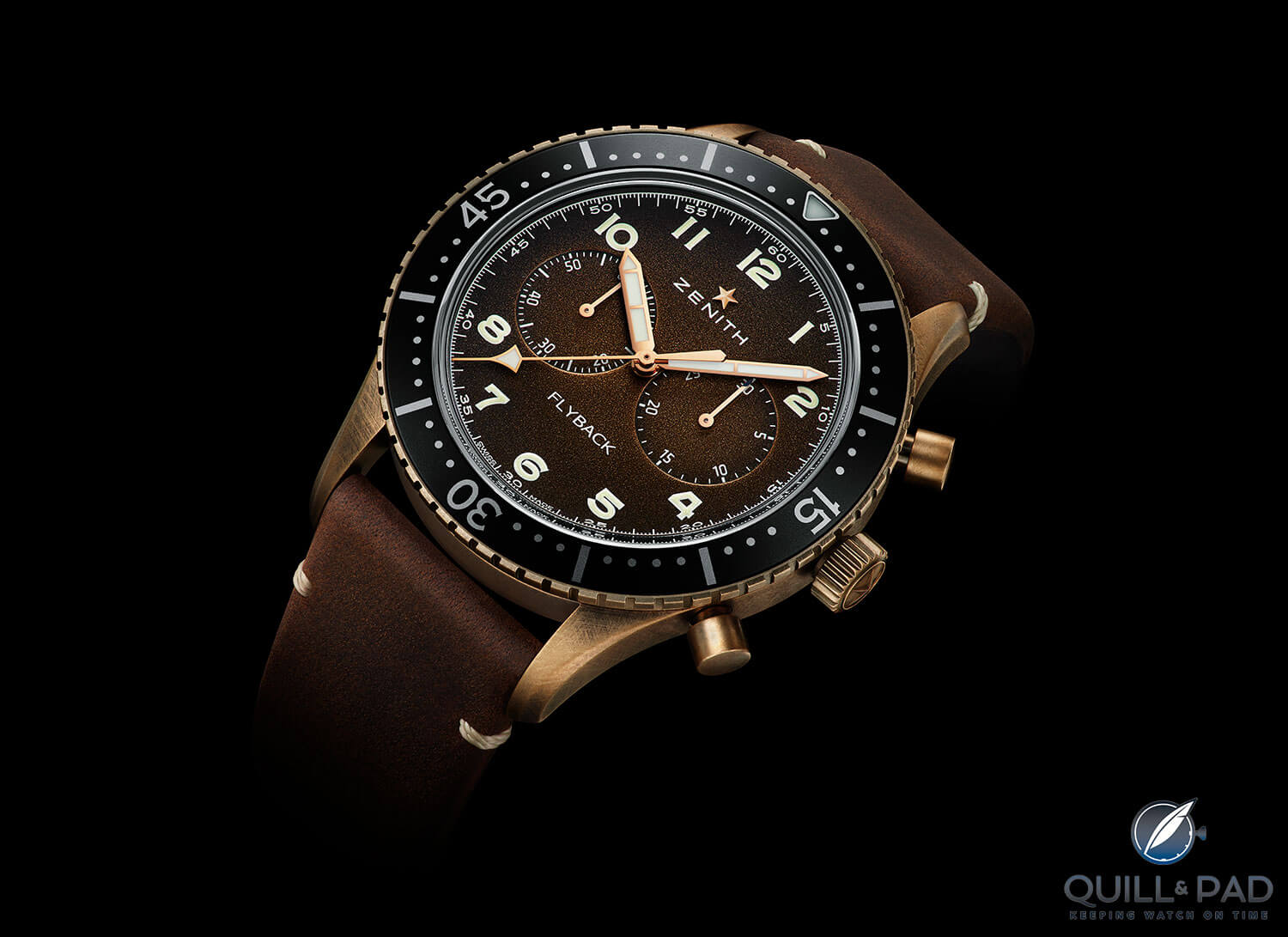 Zenith Pilot Cronometro Tipo CP-2 Flyback