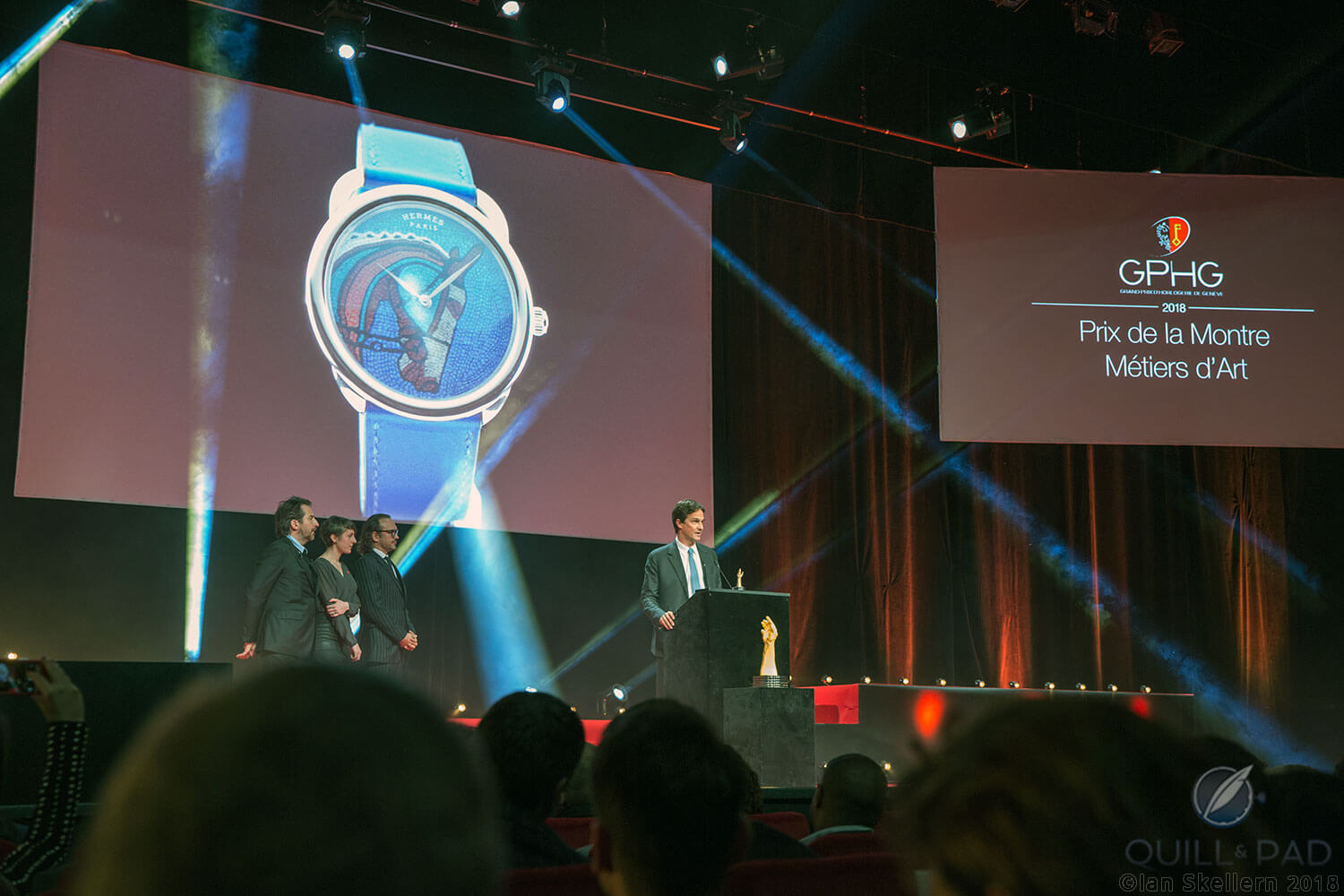 2018 GPHG Artistic Crafts: Hermès Arceau Robe du Soir