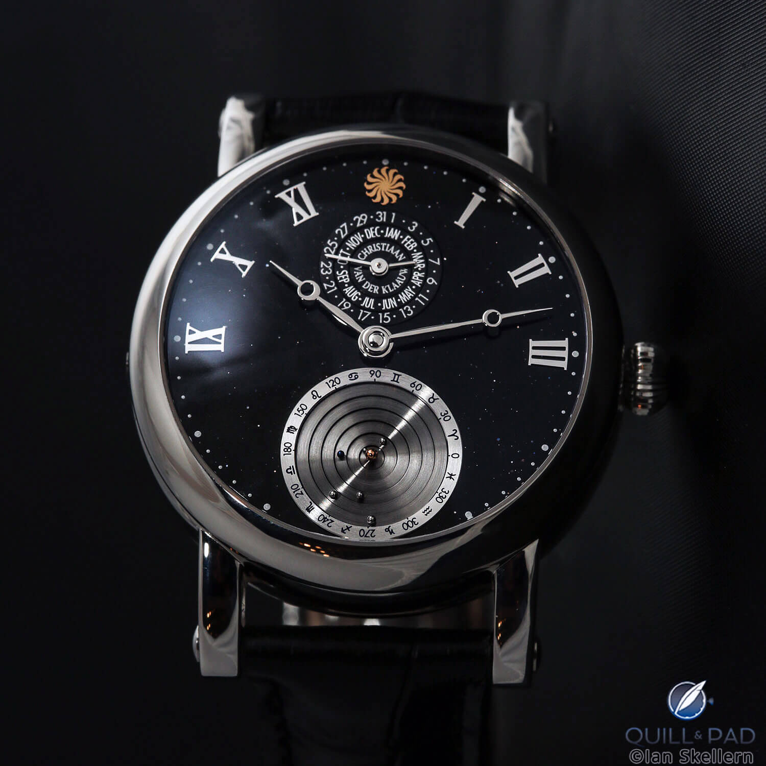 Christiaan van der Klaauw Planetarium Black Aventurine