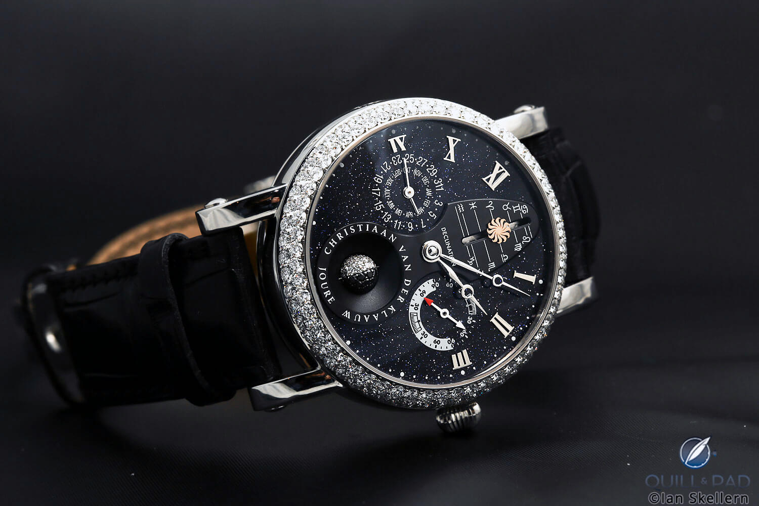 Christiaan van der Klaauw Real Moon Black Aventurine
