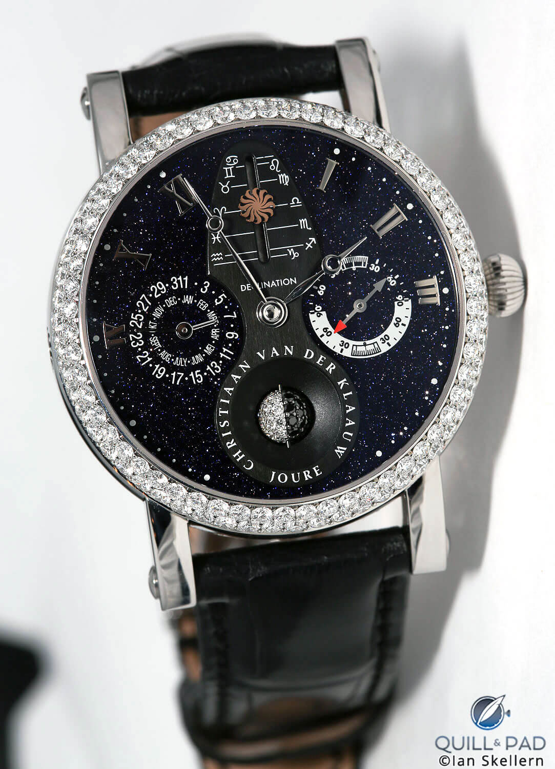 Christiaan van der Klaauw Real Moon Black Aventurine