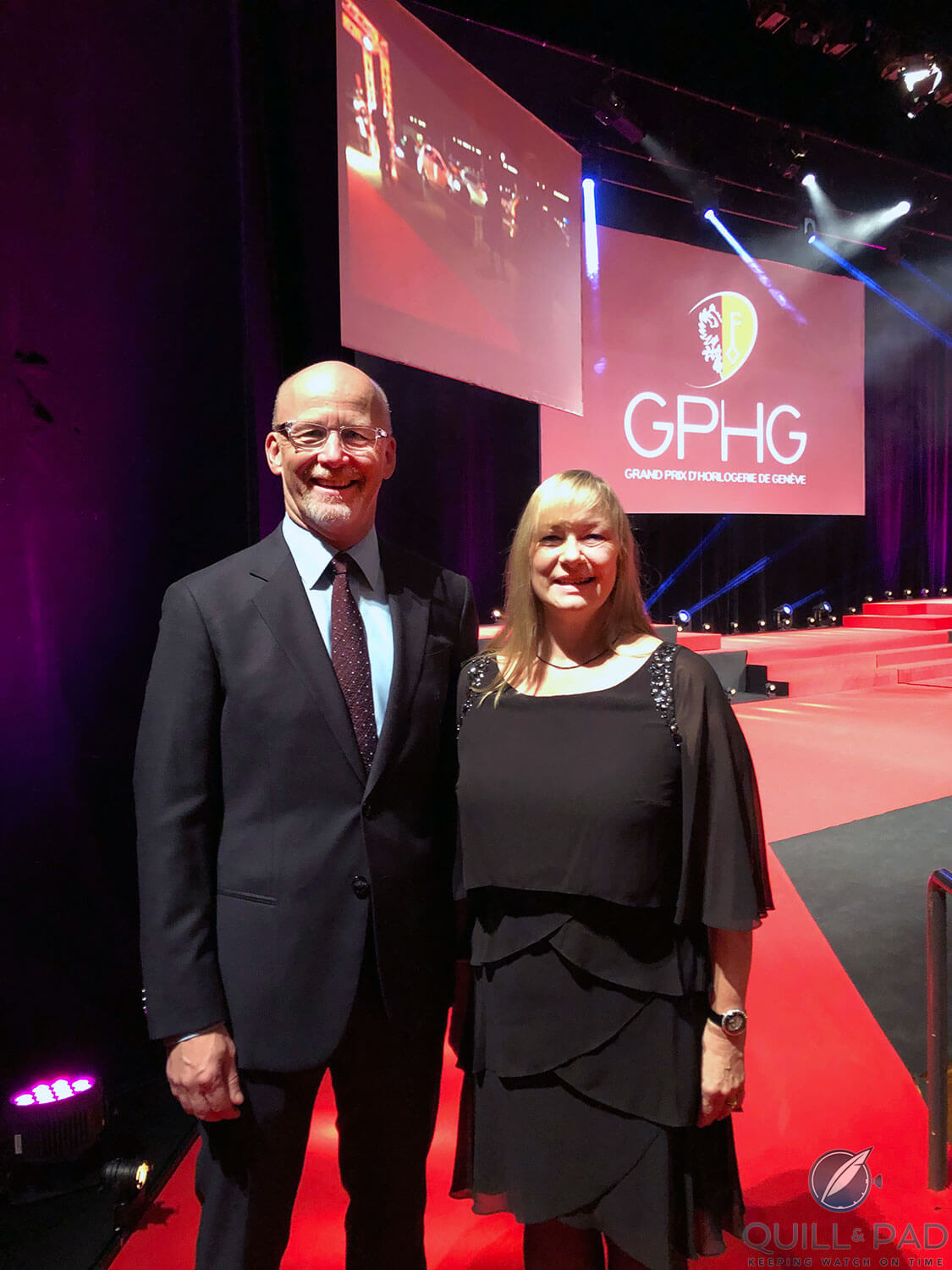 Quill & Pad's Elizabeth Doerr and GaryG were both on the jury of the 2018 Grand Prix d’Horlogerie de Genève