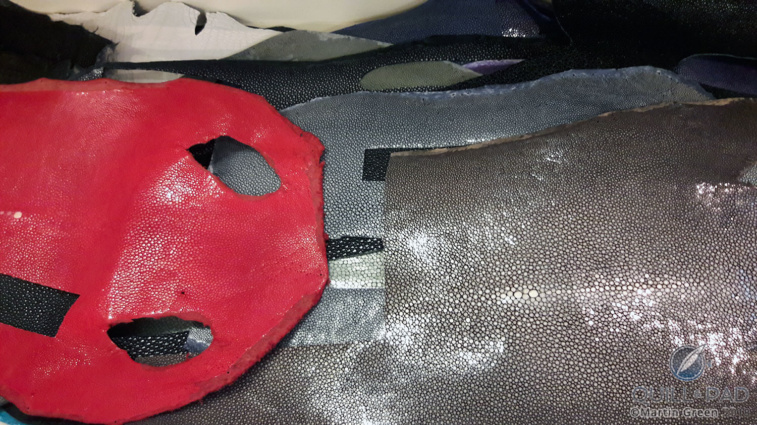 Ray leather at Jean Rousseau, London