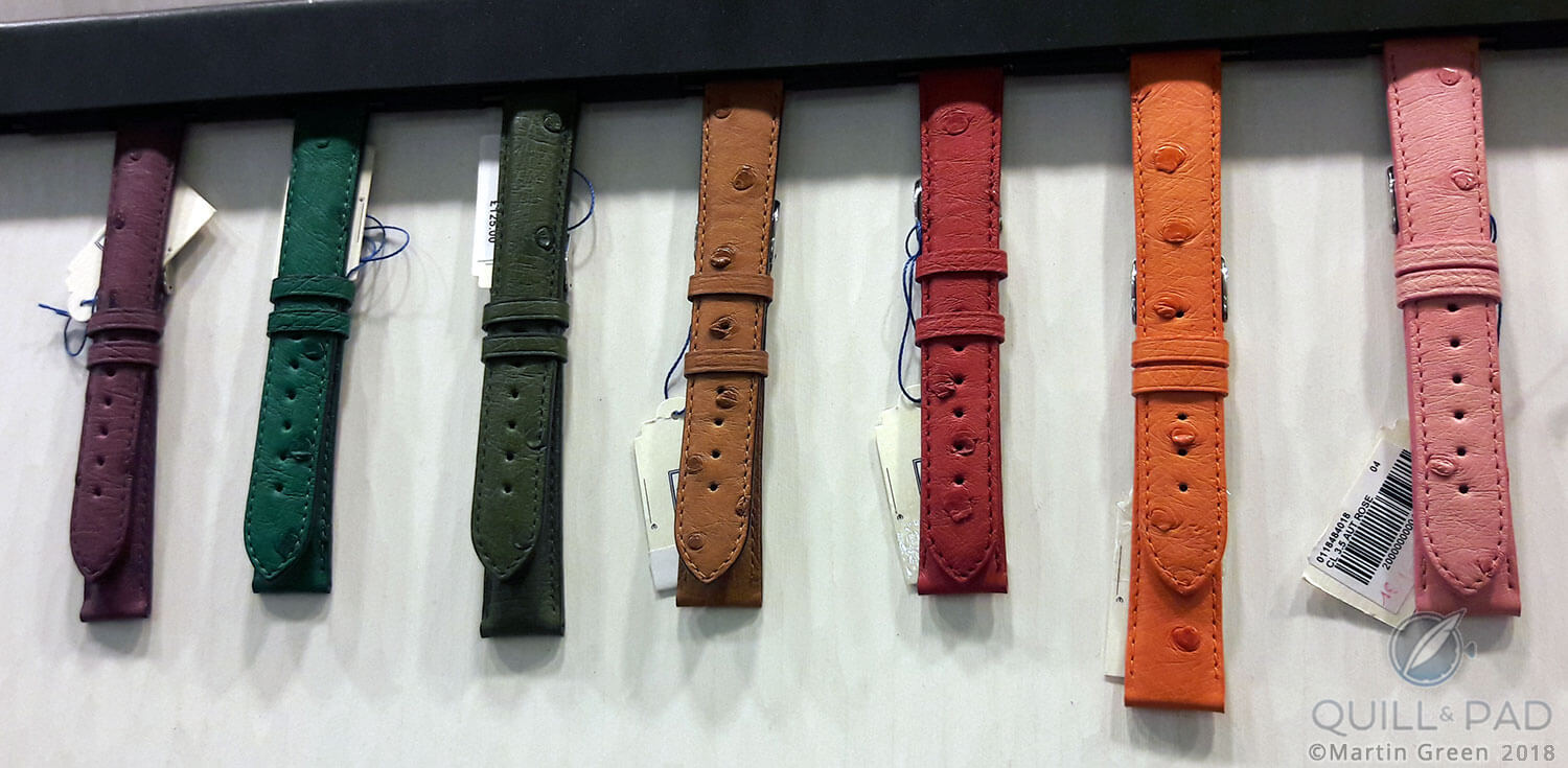 Watch straps at Jean Rousseau, London