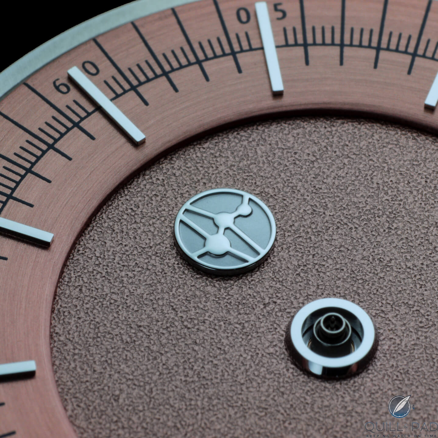 Lundis Bleus dial detail