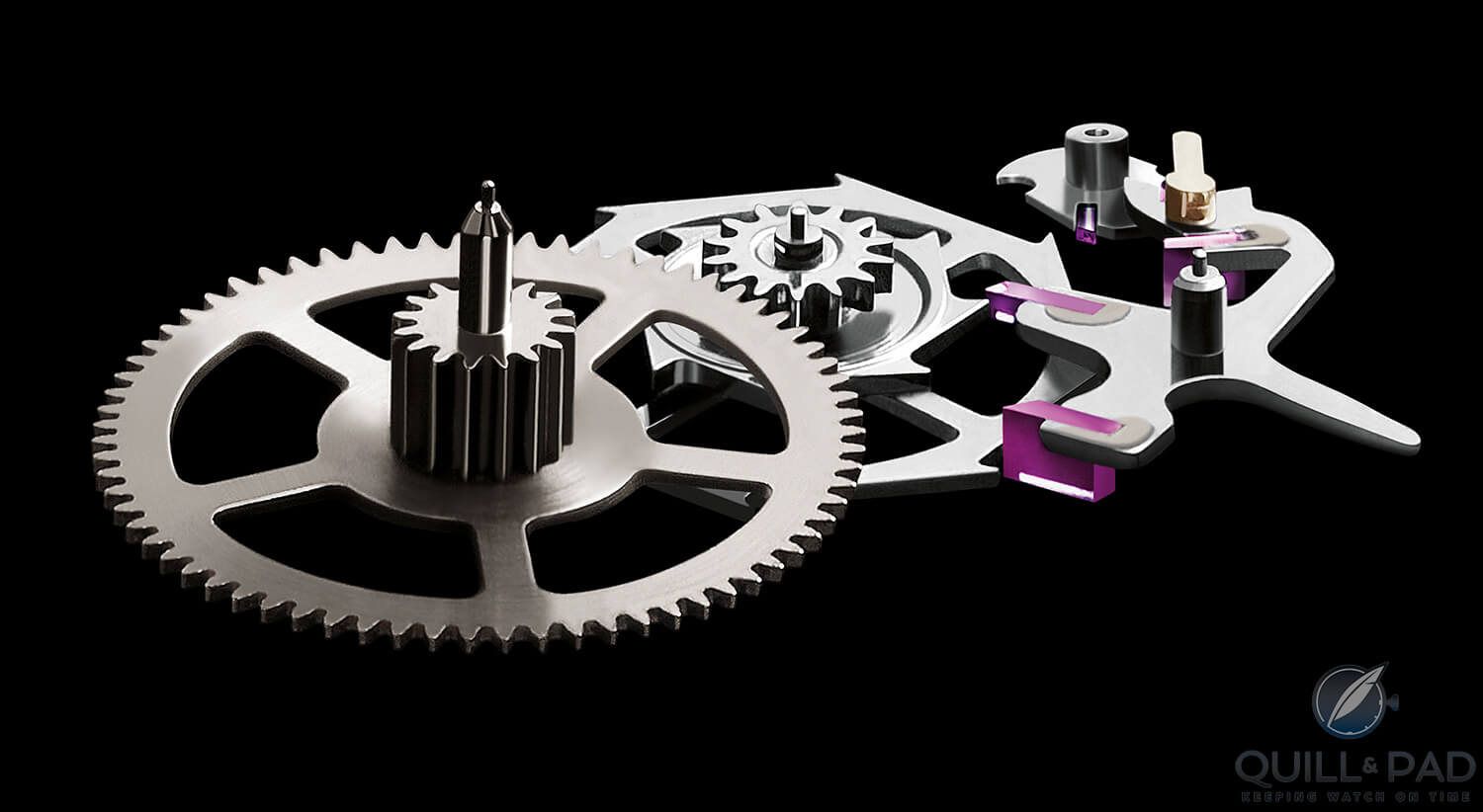 Omega co-axial-escapement