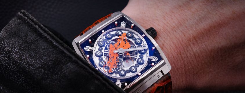 Vault V1-X on the wrist