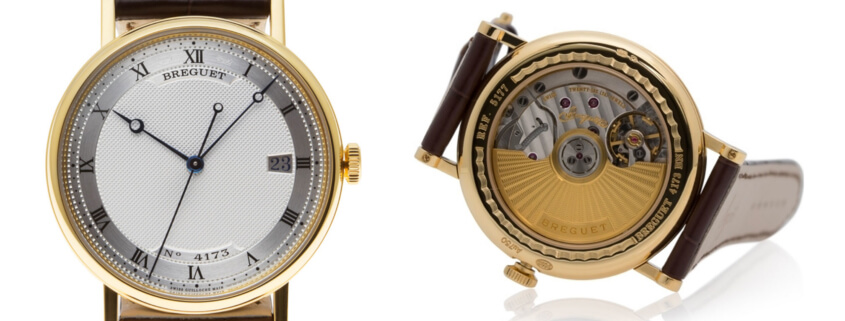 Breguet Classique 5177 dial and movement sides