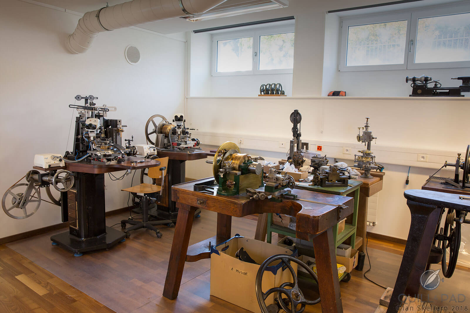 Breguet restores and modernizes guilloche machines at the manufacture in Swizterland