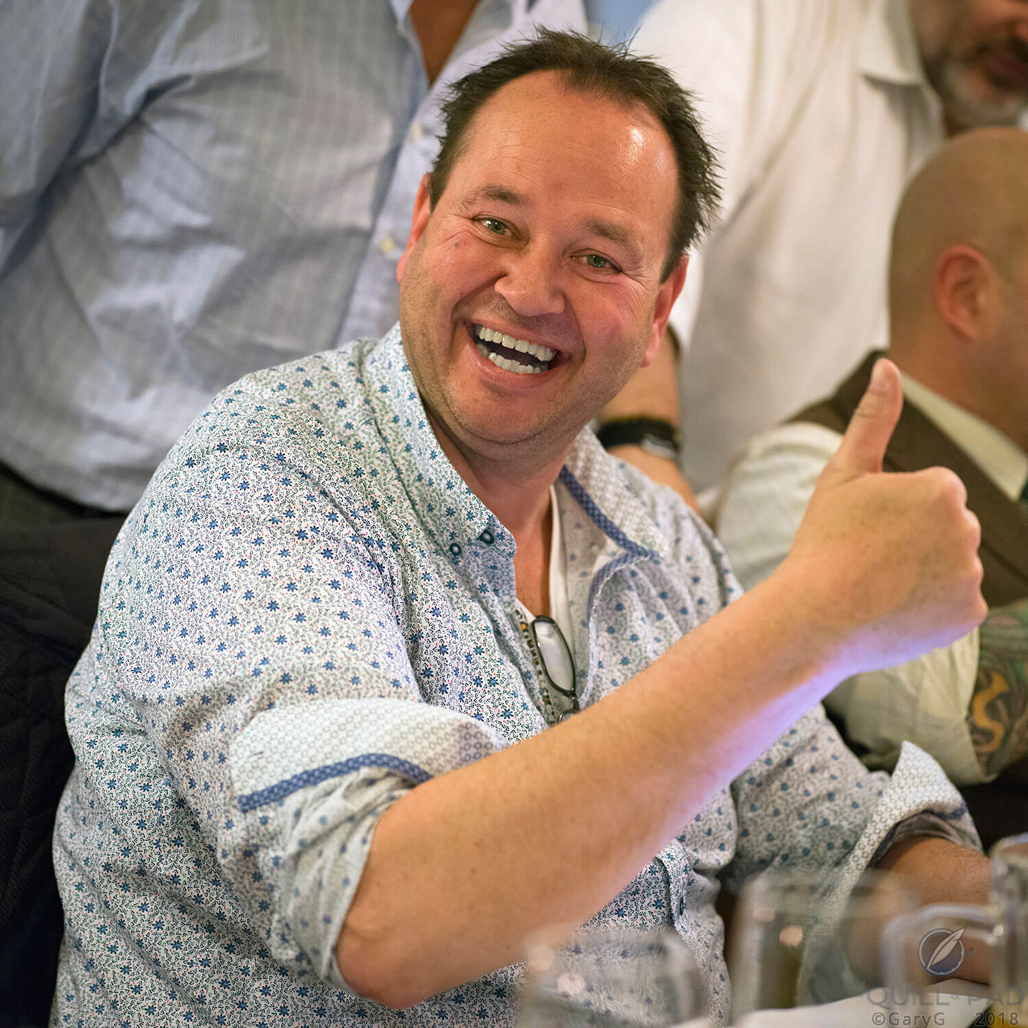 Good guy, great watches: Tim Grönefeld, Baselworld dinner, 2018