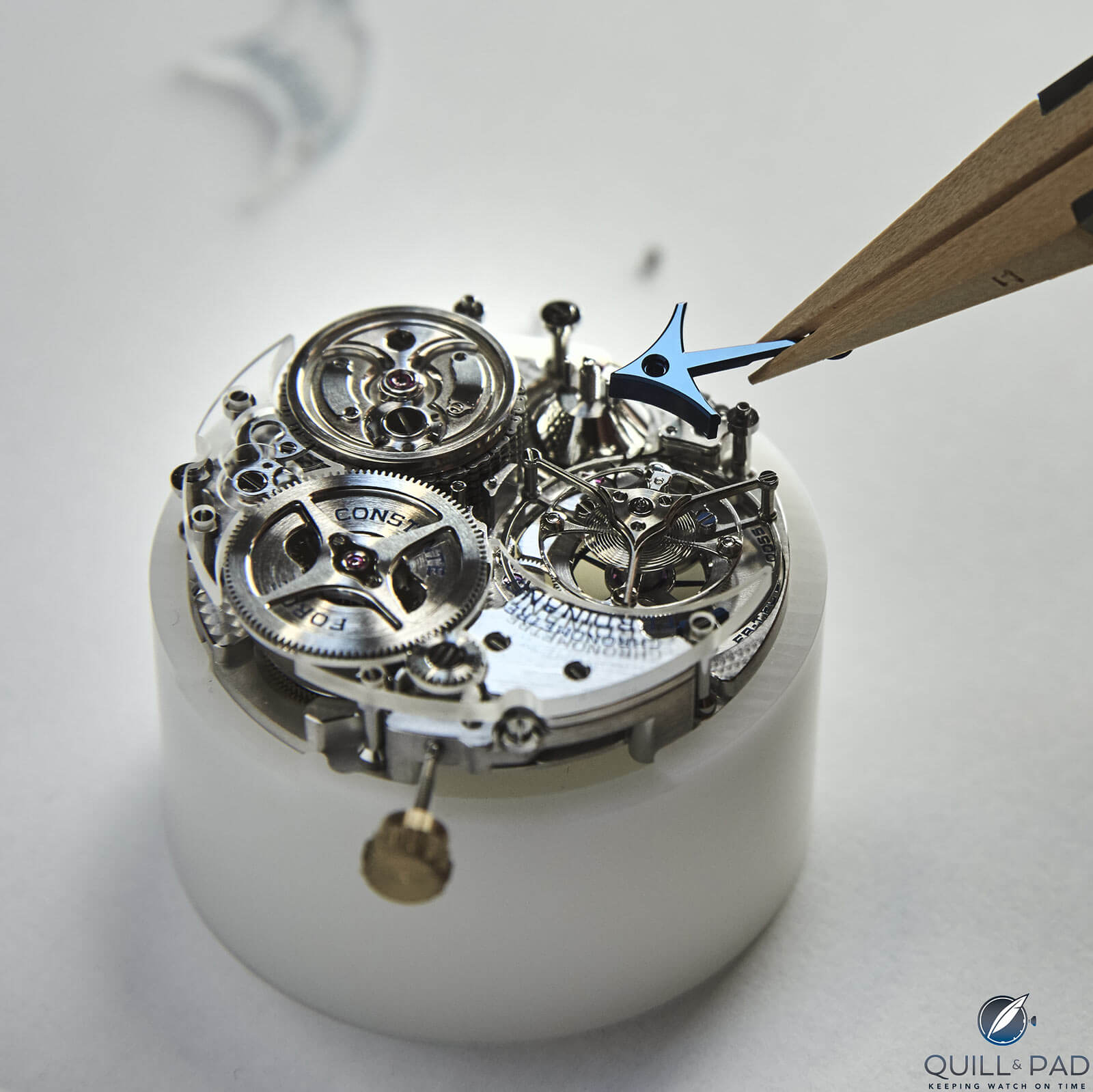 Assembling the Ferdinand Berthoud Chronomètre FB 1Caliber FB-T.FC movement
