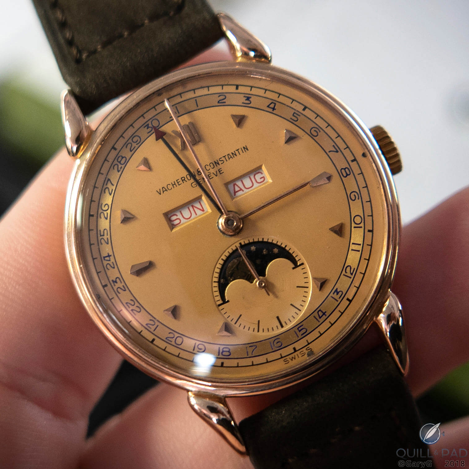 Treasure hunting: a Vacheron Constantin triple calendar sold at the Phillips Geneva auction, November 2018