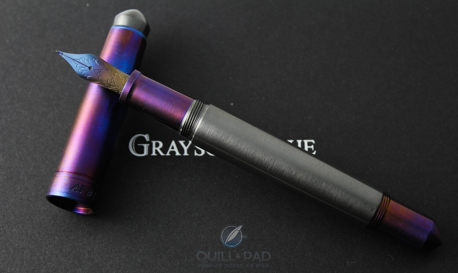 Grayson Tighe Midnight Fire fountain pen