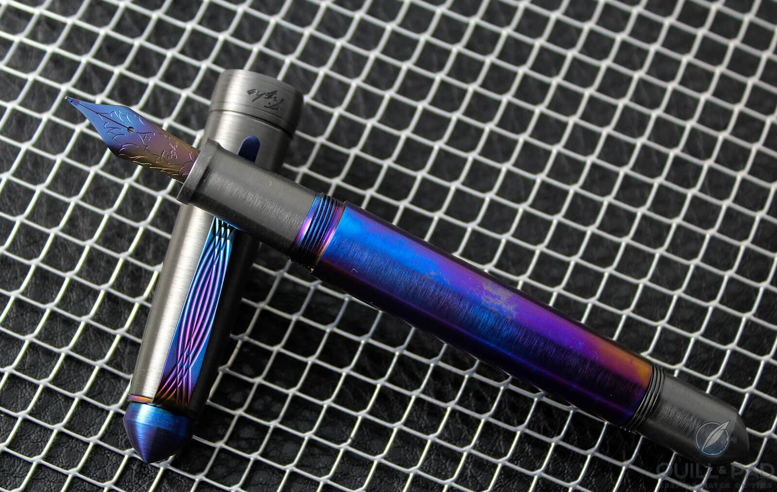 Grayson Tighe Midnight Fire fountain pen