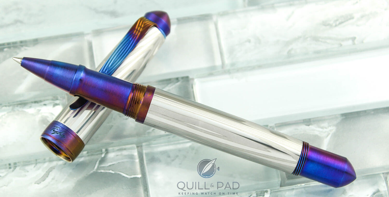 Grayson Tighe Ripple Fire fountain pen