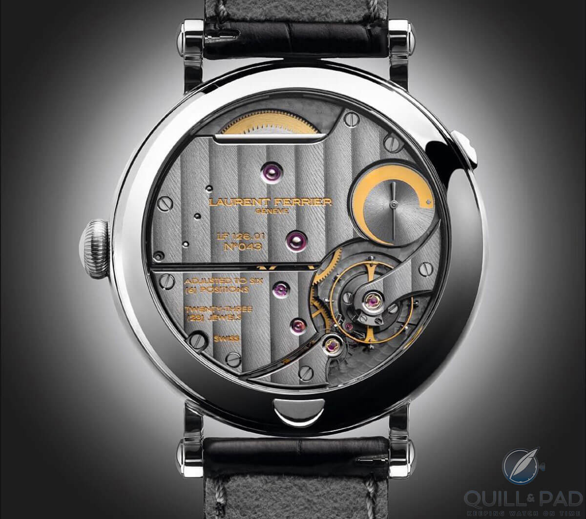 Laurent Ferrier Galet Annual Calendar Montre École movement