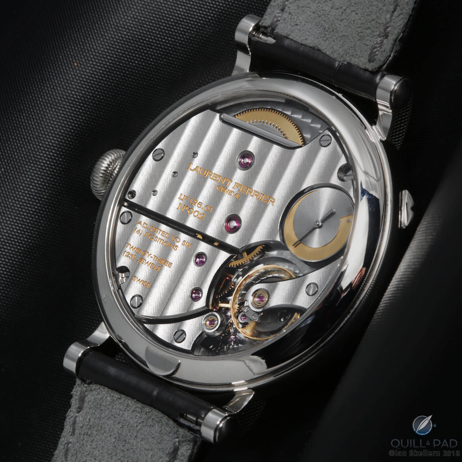 Laurent Ferrier Galet Annual Calendar Montre École movement