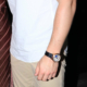 Nick Jonas wearing a Chopard Chopard L.U.C Lunar One Grande Date (photo courtesy Times Now)