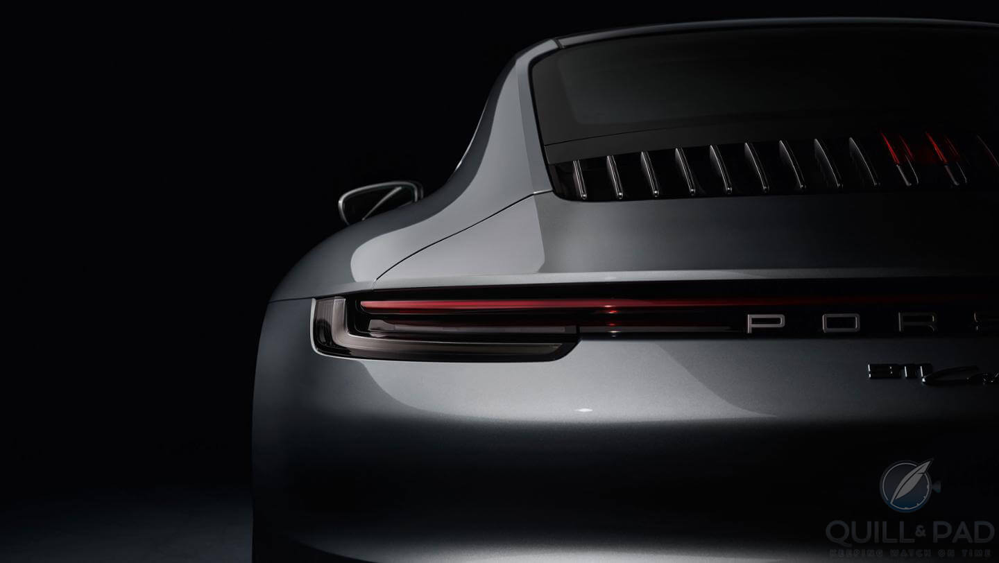 Porsche 911 992 from the back
