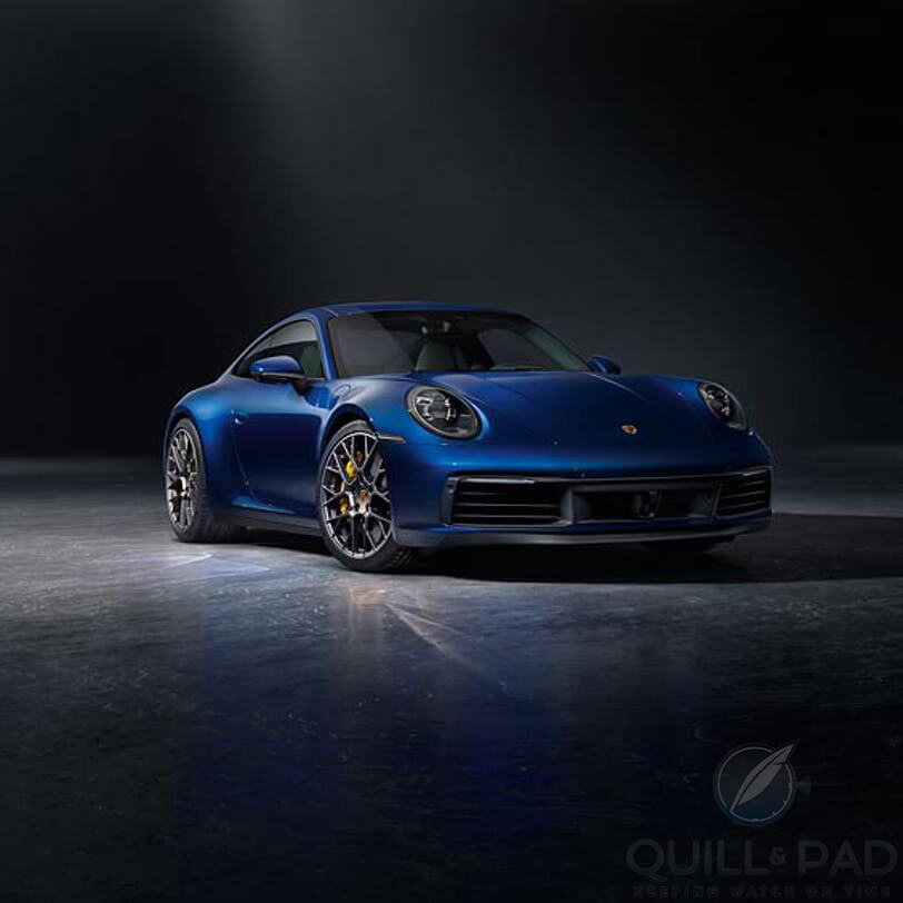 Porsche 911 992 in blue